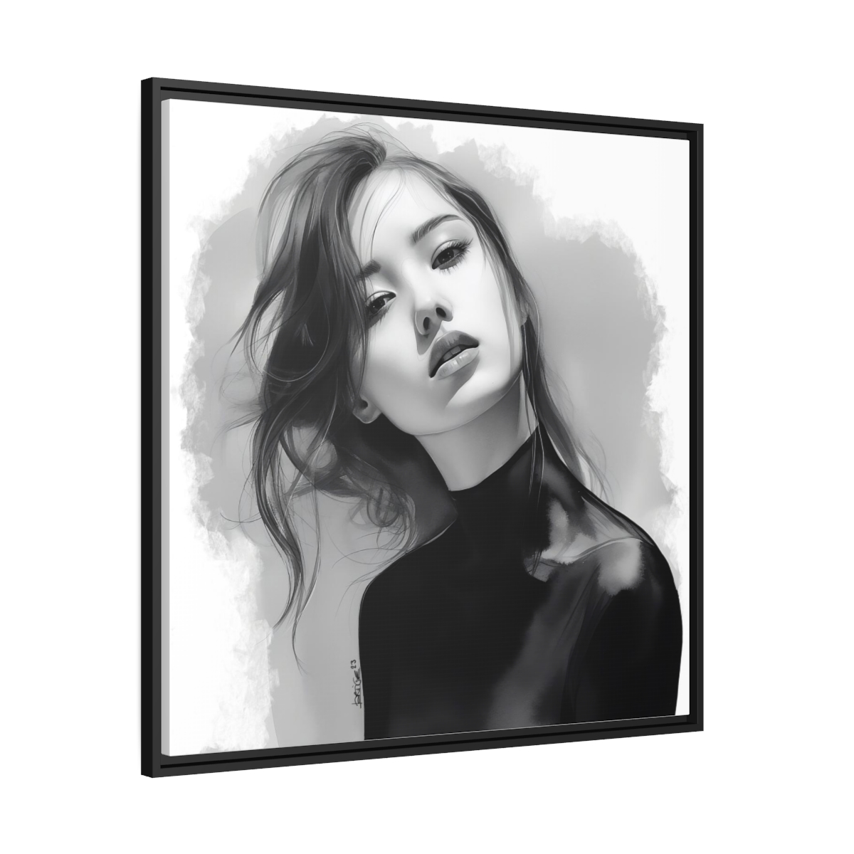 Harmonie d'Asie (cadre+toile) – Image 2