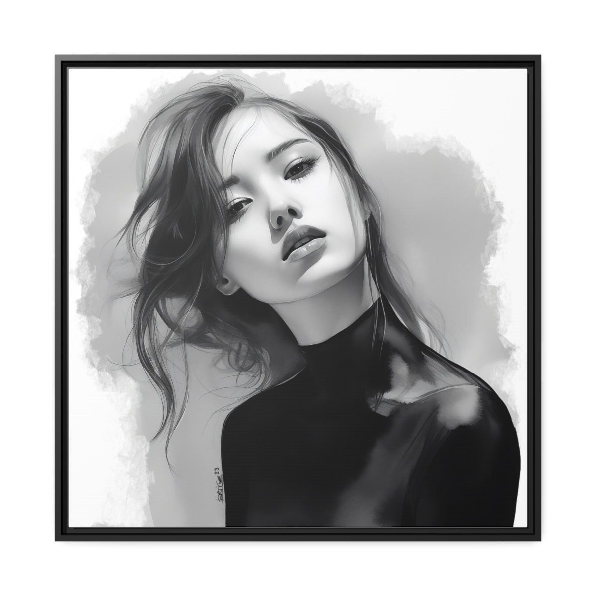 Harmonie d'Asie (cadre+toile)