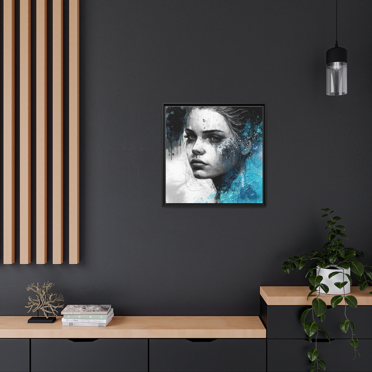 Douce innocence (cadre+toile) – Image 4