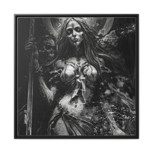 Illustration Santa Muerte par David Lartigue