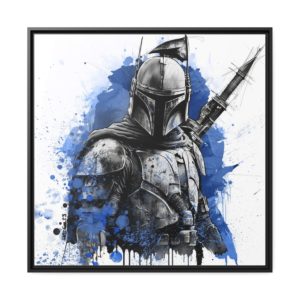 Illustration Mandalorian par David Lartigue