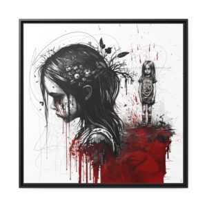 Perdre un(e) ami(e) (cadre+toile)