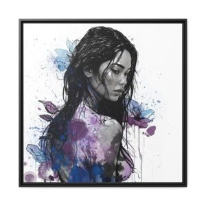 Illustration Asian Girl par David Lartigue