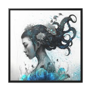 Illustration Octopus Woman, la femme poulpe par David Lartigue