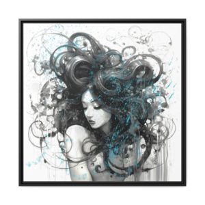 Octopus Woman V3 (cadre+toile)