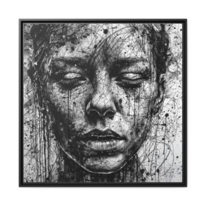 D'encre et de grâce (toile) par David Lartigue