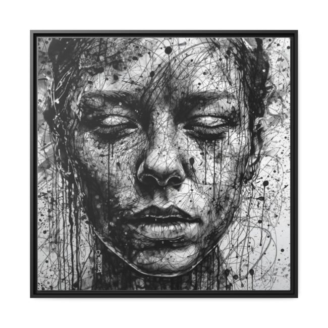 D'encre et de grâce (toile) par David Lartigue