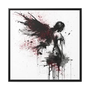 La femme ange illustration par David Lartigue