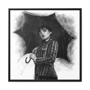 wednesday, illustration par David Lartigue