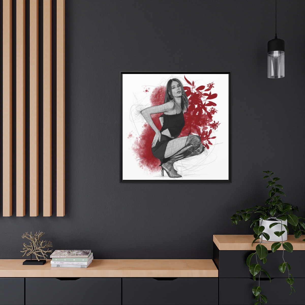 Keshla (cadre+toile) – Image 4