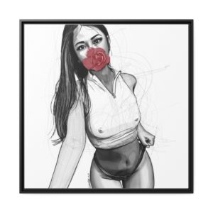 Asian Demoiselle, illustration par David Lartigue