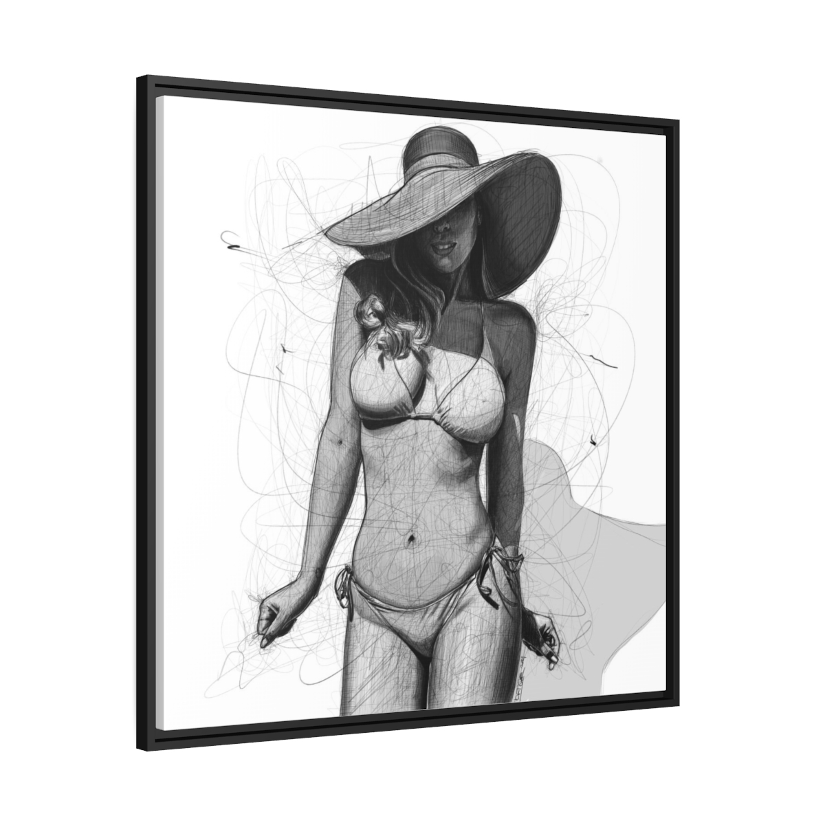 Houdas Hammoucha, illustration par David Lartigue