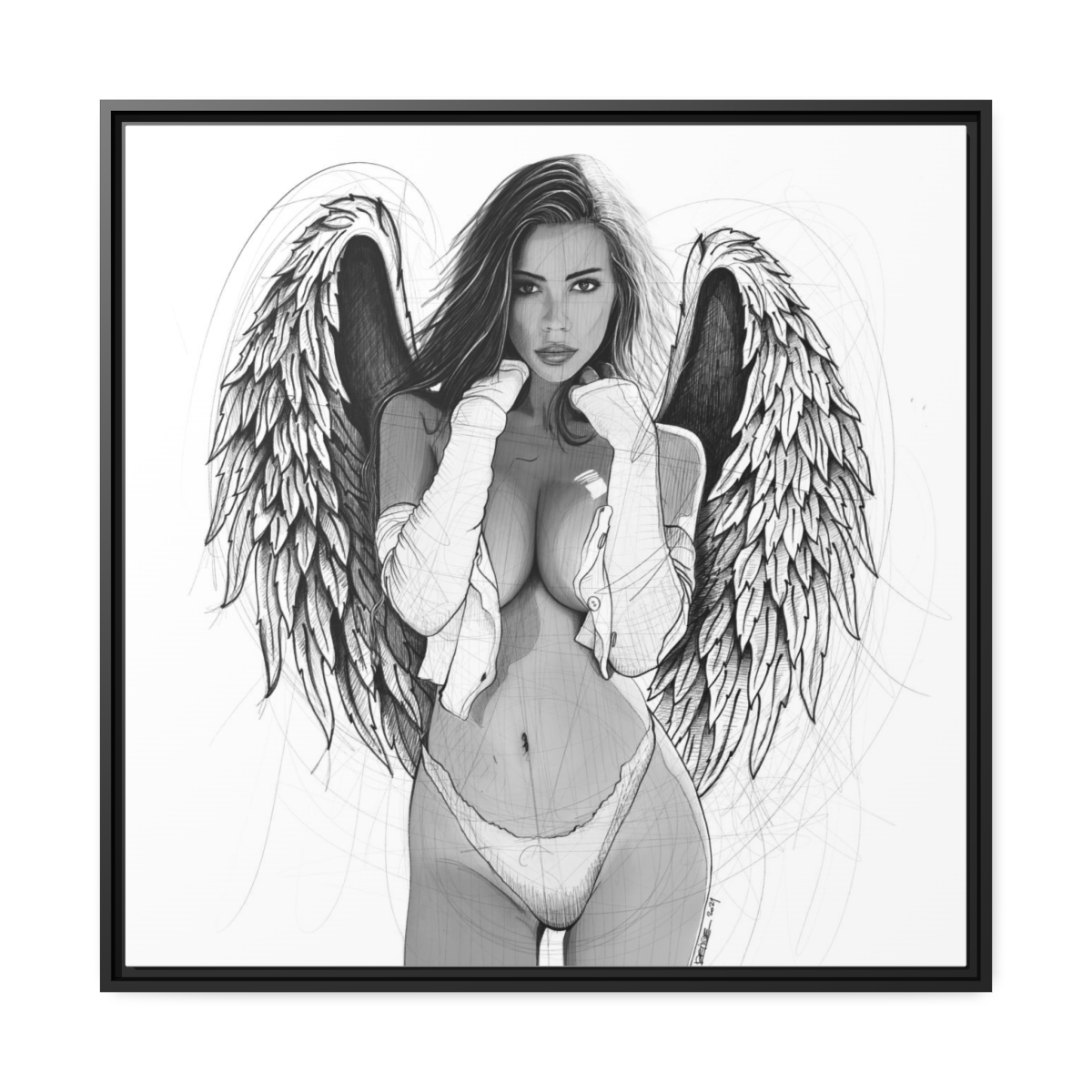 Izabela Izycka, illustration par David Lartigue