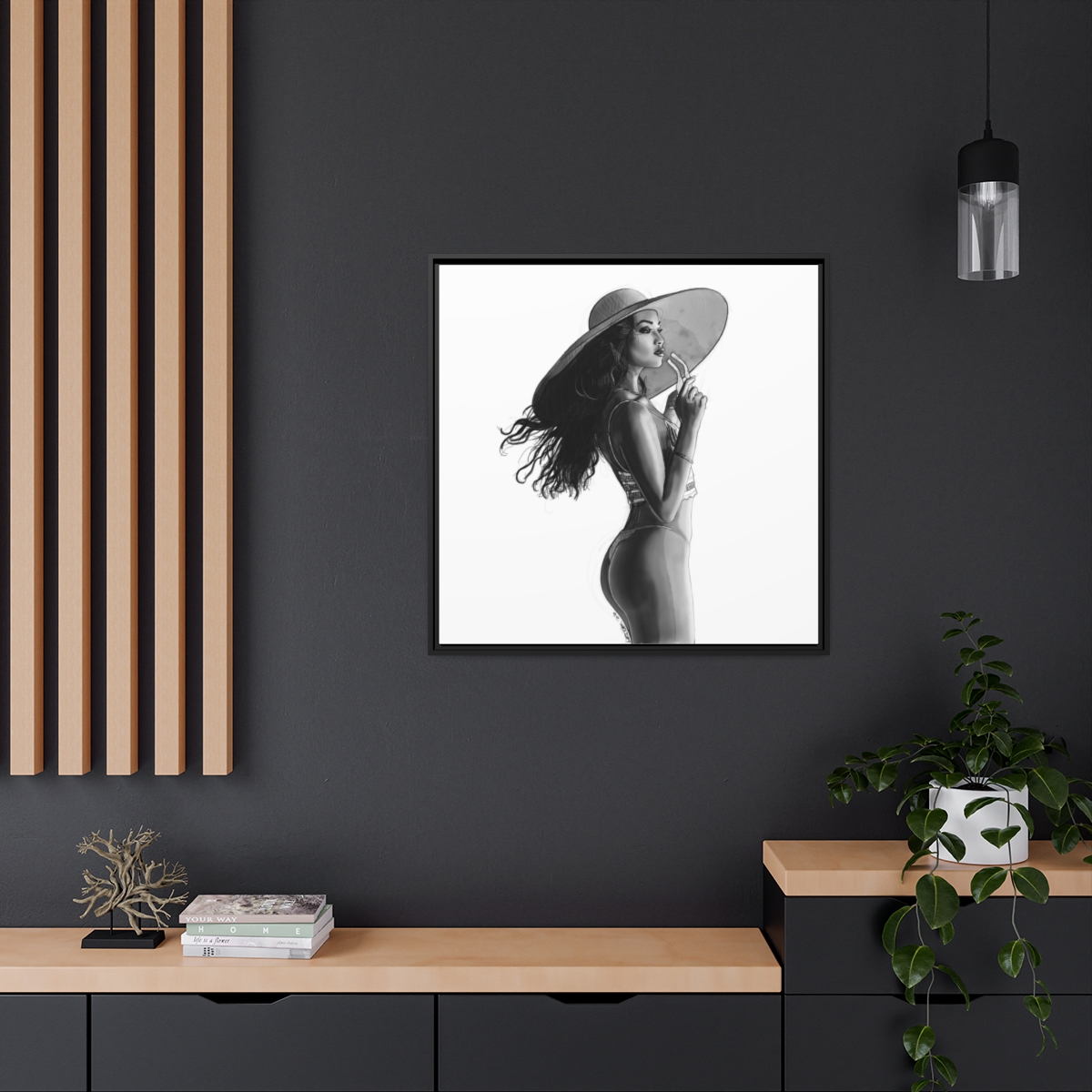 Shanina (cadre+toile) – Image 4