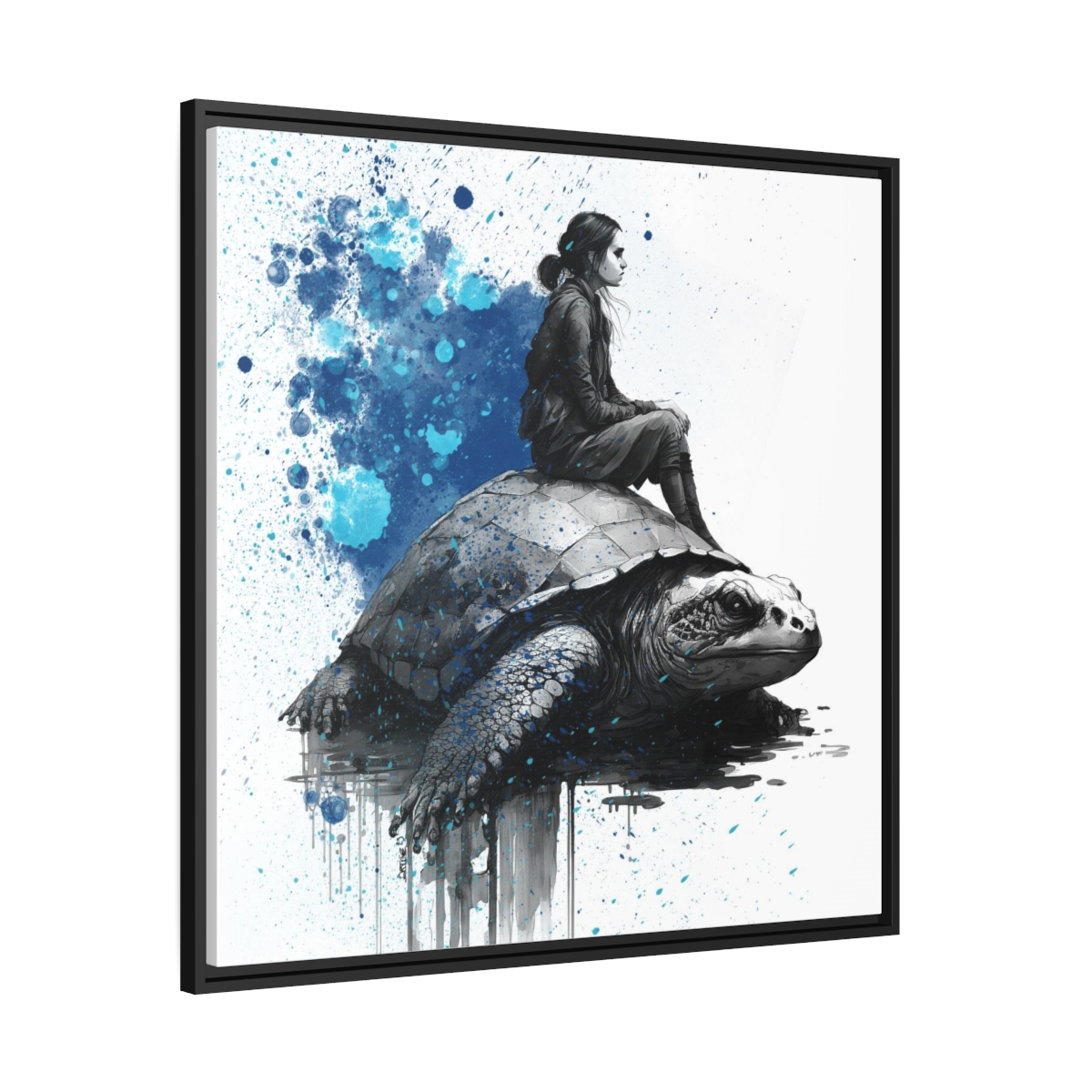 Tortuga, illustration par David Lartigue