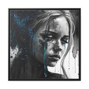 Cendrillon pleure, illustration par David Lartigue