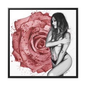 Beatriz La Pineda (cadre+toile)