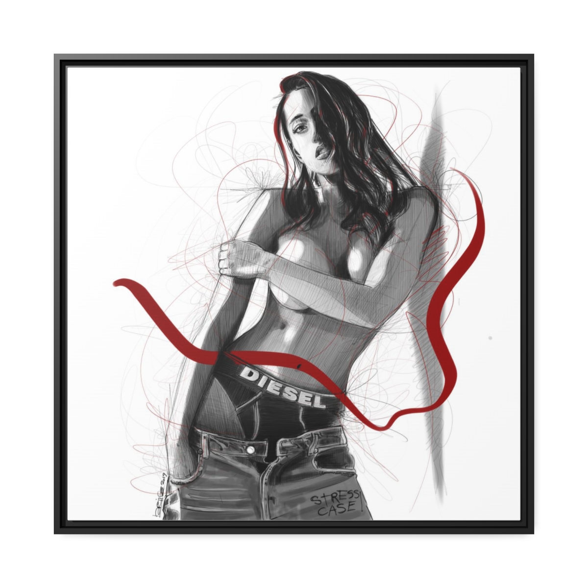 Keyy Caputo, illustration par David Lartigue