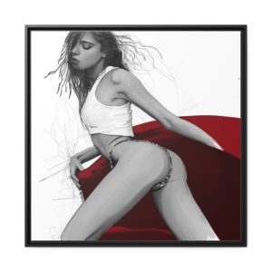 Chiara B, illustration par David Lartigue