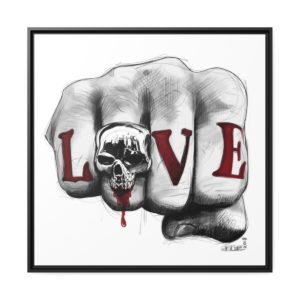 the hand of love, illustration par David Lartigue