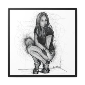 Illustration de Xenia Tchoumitcheva par David Lartigue