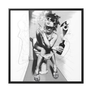 Juste être soi-même illustration par David Lartigue